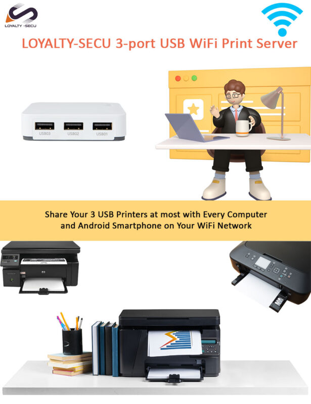 The Best Wireless Printer Adapters For 2022 Loyalty Secu 4183