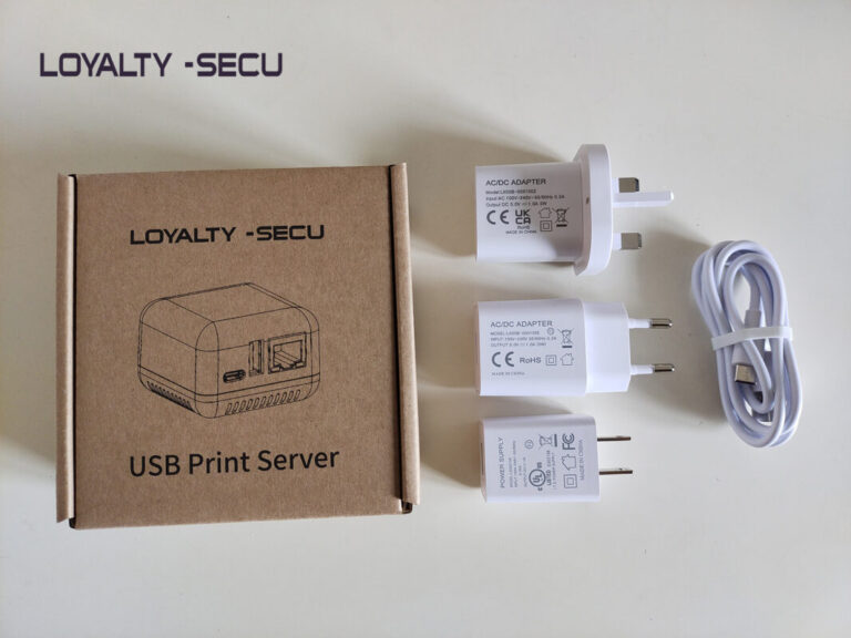 Wireless Bluetooth Printer Adapter Print Server LoyaltySecu