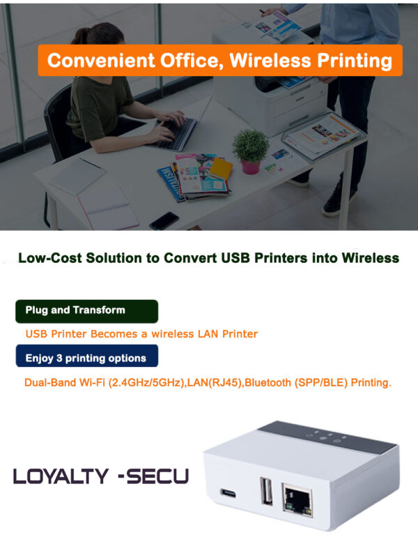 Convert USB Printer to Bluetooth Printer