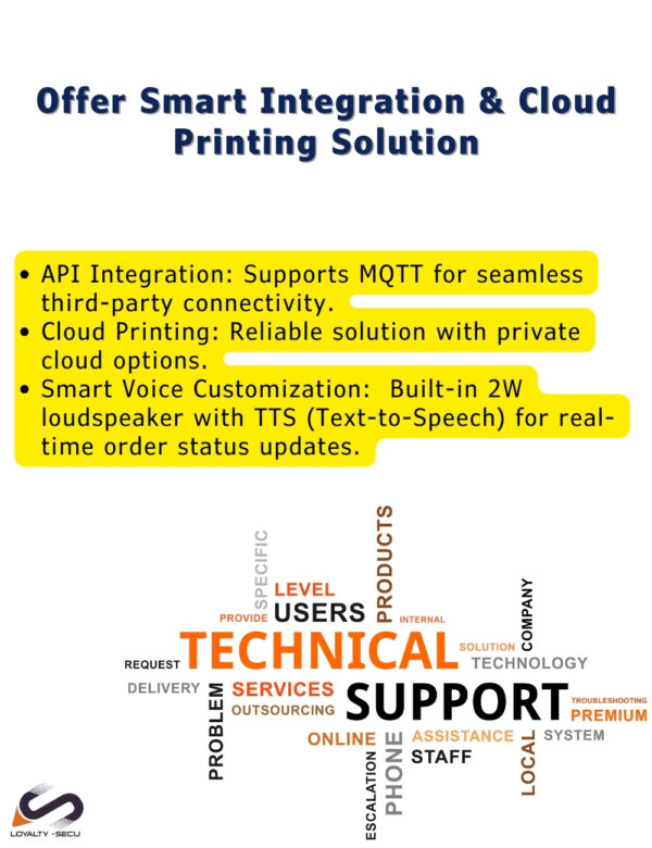 Loyalty-secu Offer Smart Integration & Cloud Printing Solution