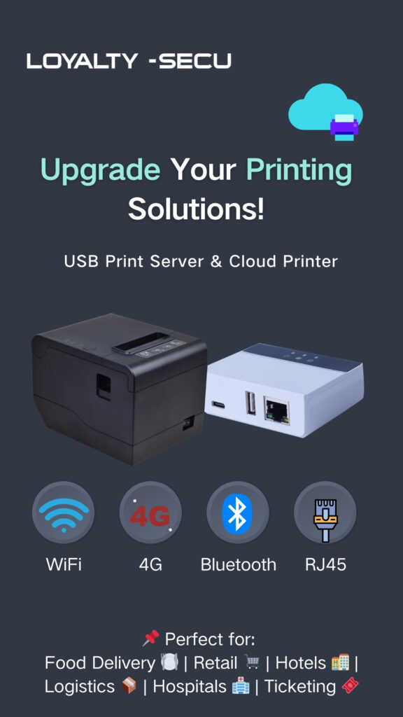 Low cost cloud Printing Solution Provider LOYALTY-SECU