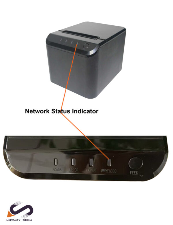 80mm Smart Cloud Thermal Printer Multi Interface Connectivity High Speed Printing Auto Cutter Voice Broadcast