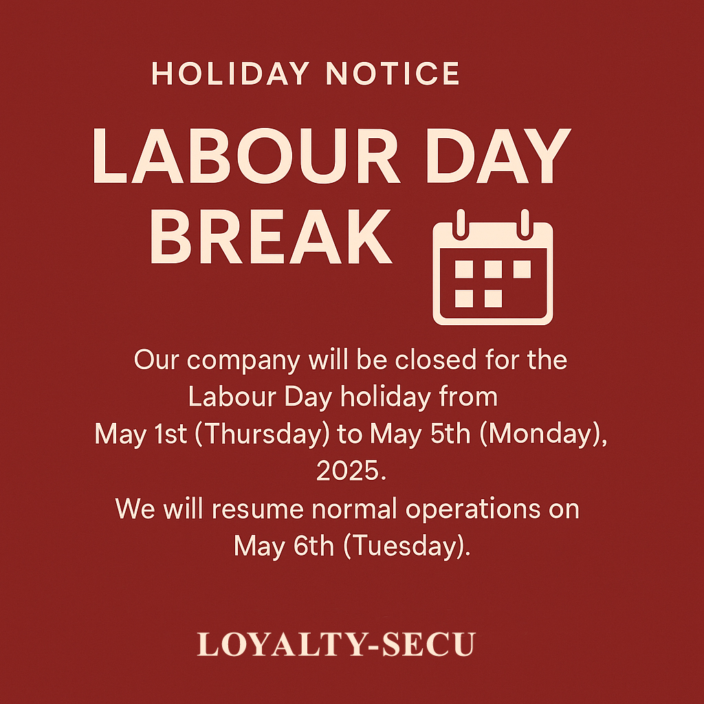LOYALTY-SECU Holiday Notice – Labor Day Break