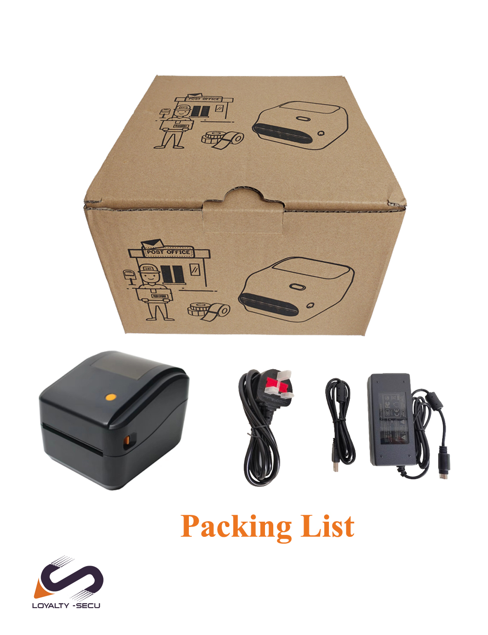 Linux-Based 4 Inch Thermal Label Printer with Cloud Printing and Third-Party MQTT Server Integration
