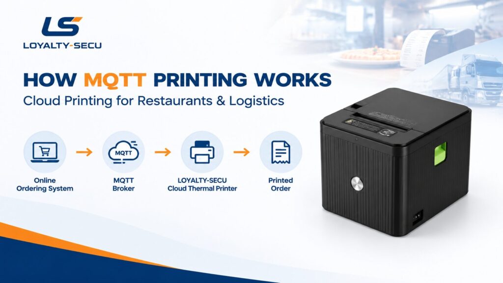 How MQTT Printing Works Cloud Thermal Printer Solutions LOYALTY-SECU